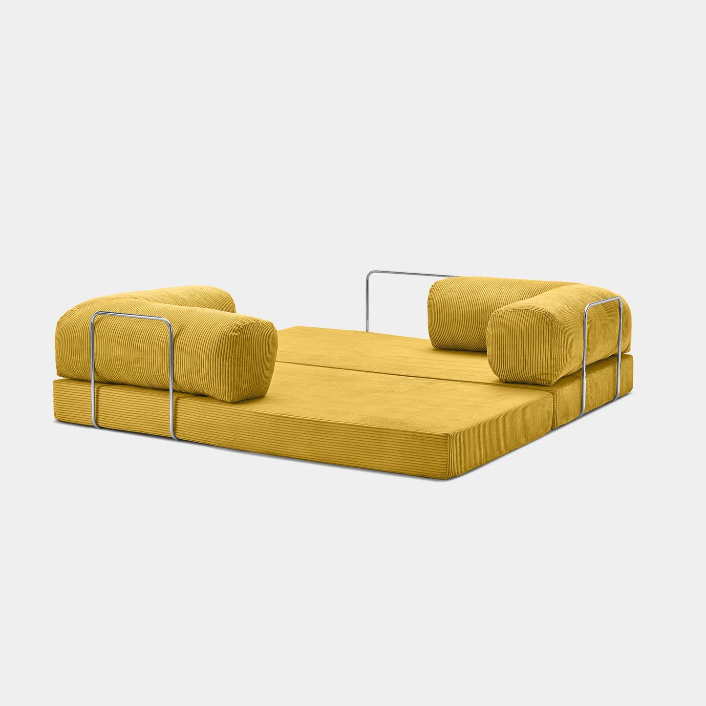 CANAPÉ-LIT MODERNE NUAGE JAUNE
