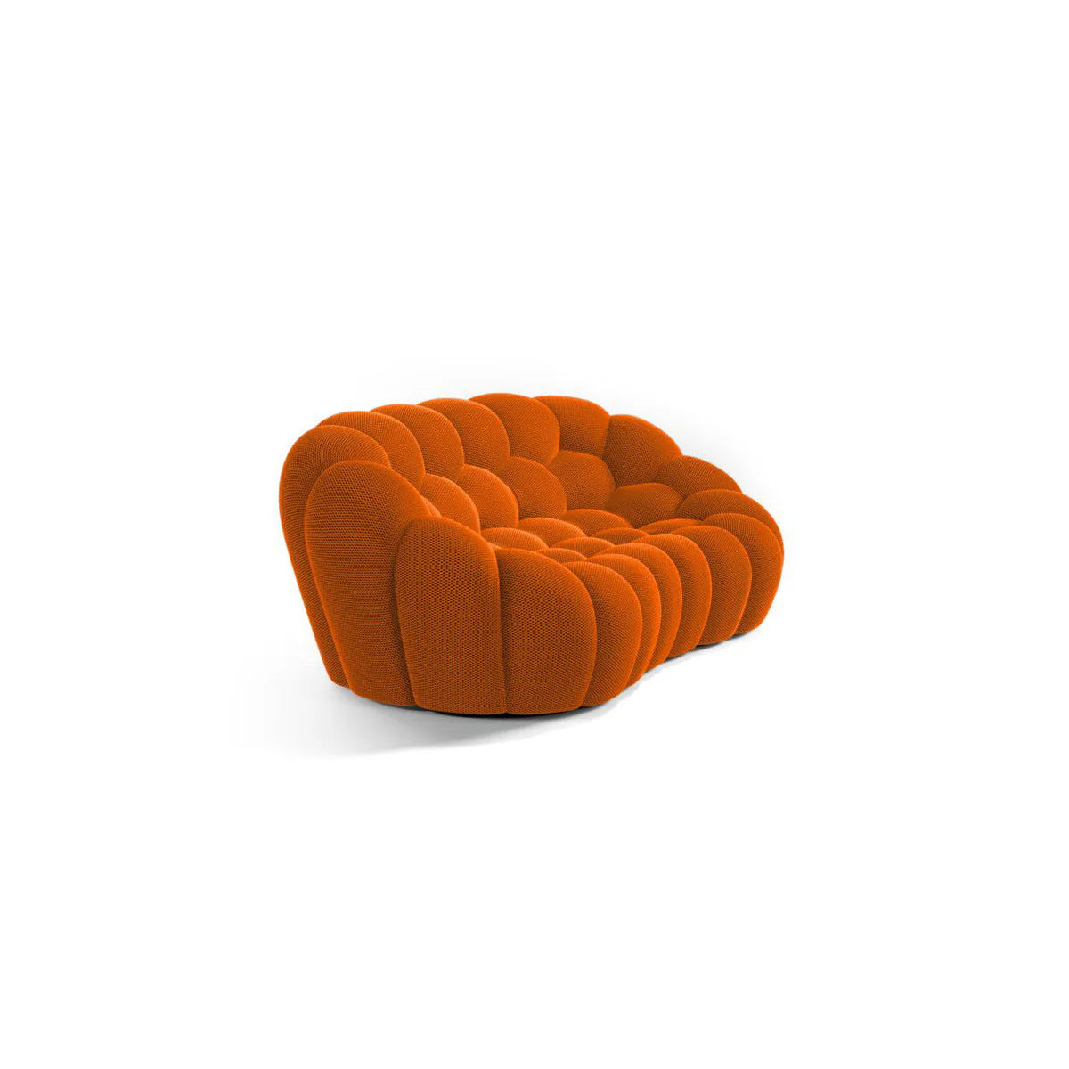 CANAPÉ MODERNE BULLE ORANGE
