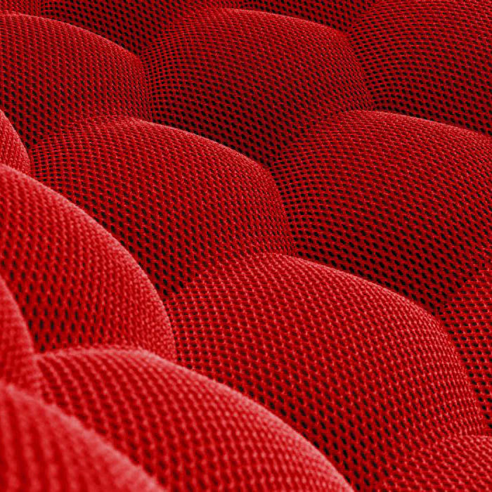 CANAPÉ MODERNE BULLE ROUGE