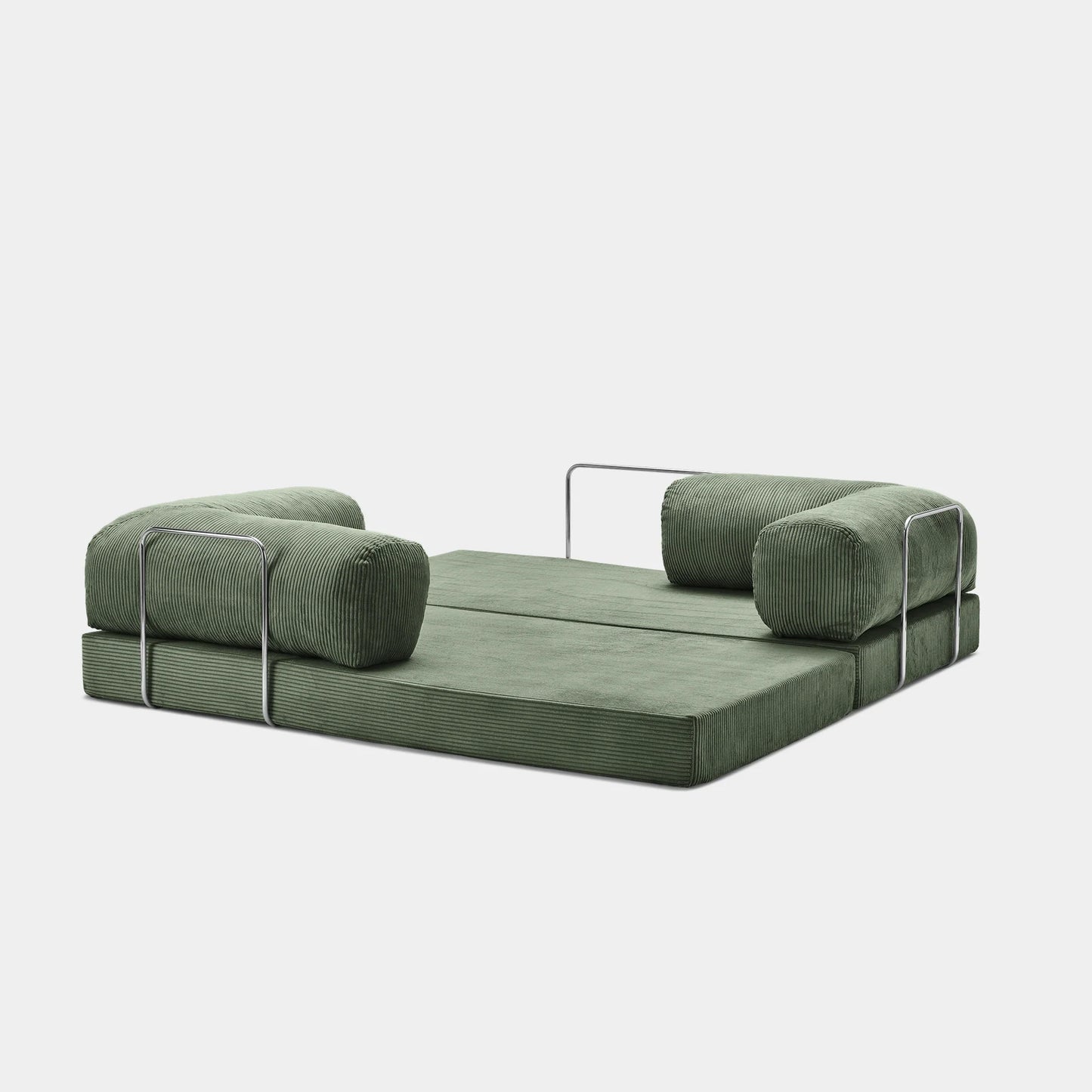 CANAPÉ-LIT MODERNE NUAGE VERT SAUGE