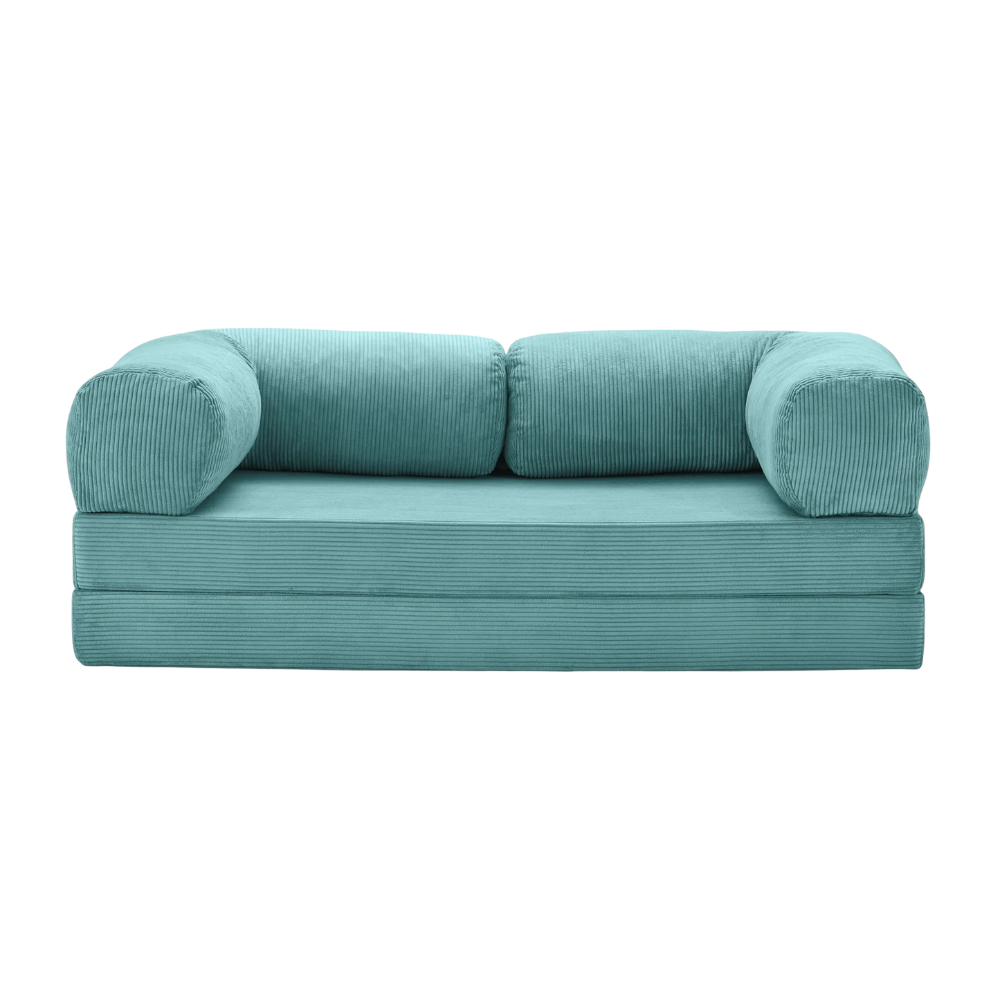 CANAPÉ-LIT MODERNE NUAGE TURQUOISE