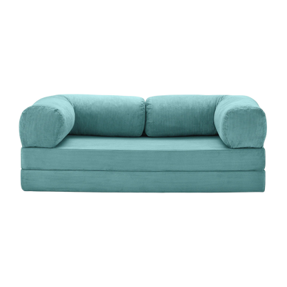 CANAPÉ-LIT MODERNE NUAGE TURQUOISE