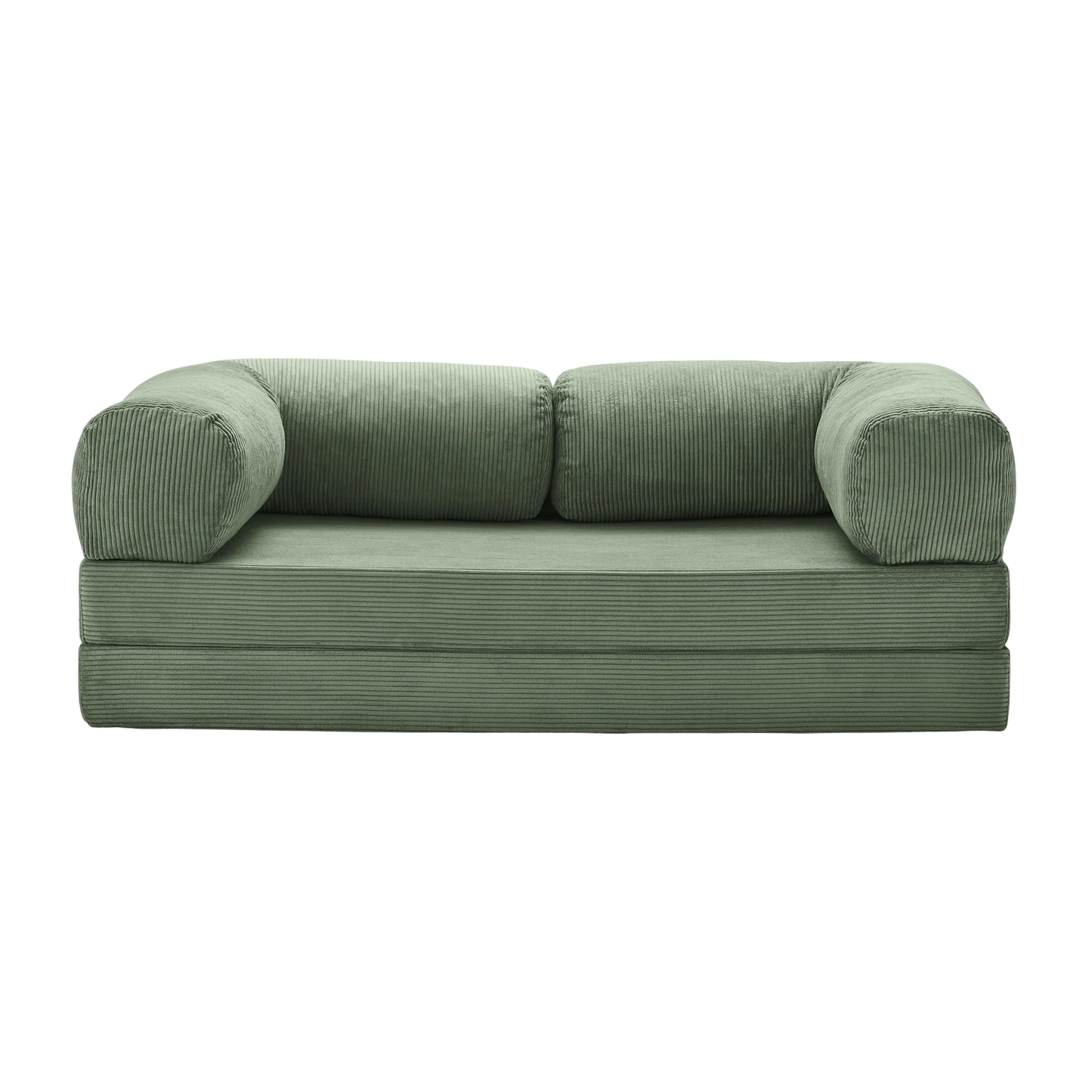 CANAPÉ-LIT MODERNE NUAGE VERT SAUGE