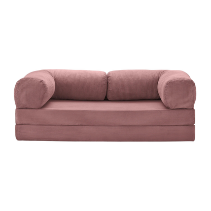 CANAPÉ-LIT MODERNE NUAGE ROSE