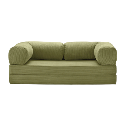 CANAPÉ-LIT MODERNE NUAGE OLIVE