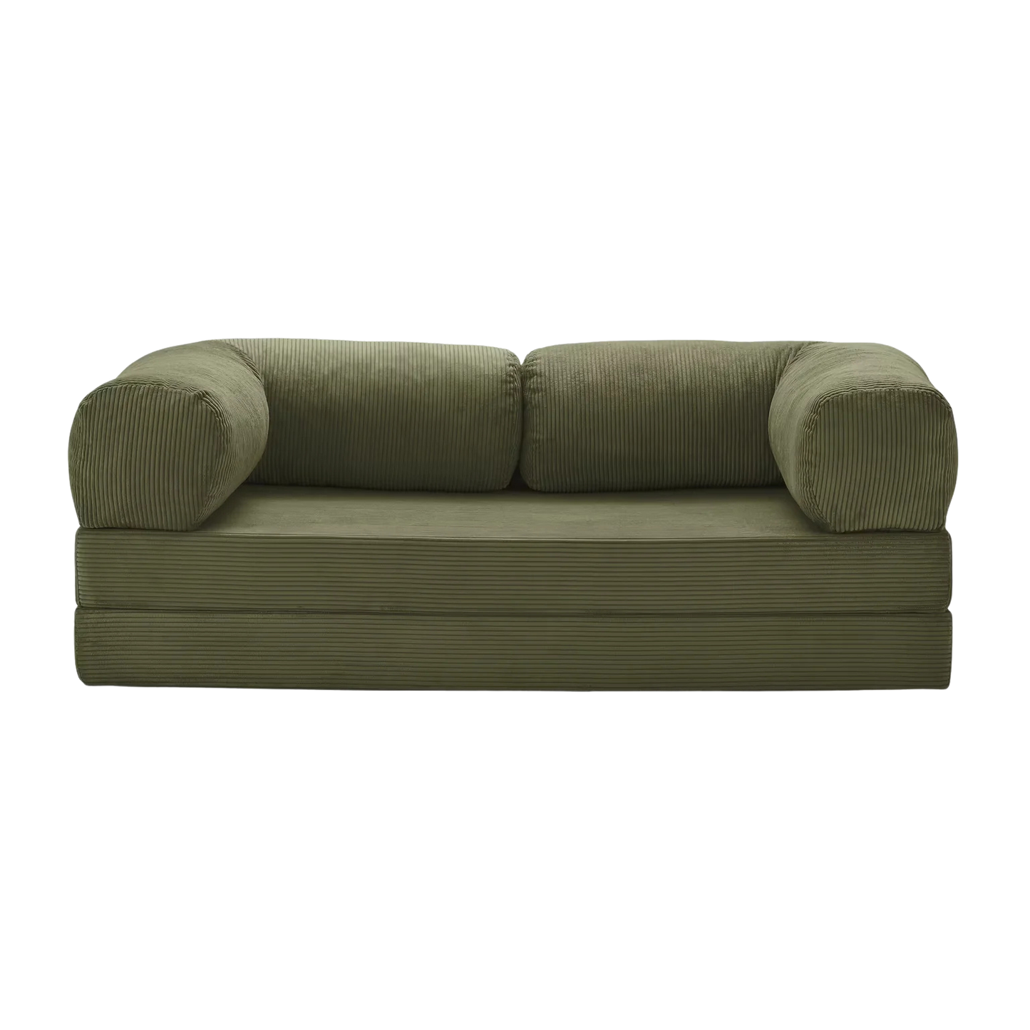 CANAPÉ-LIT MODERNE NUAGE VERT KAKI