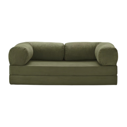 CANAPÉ-LIT MODERNE NUAGE VERT KAKI