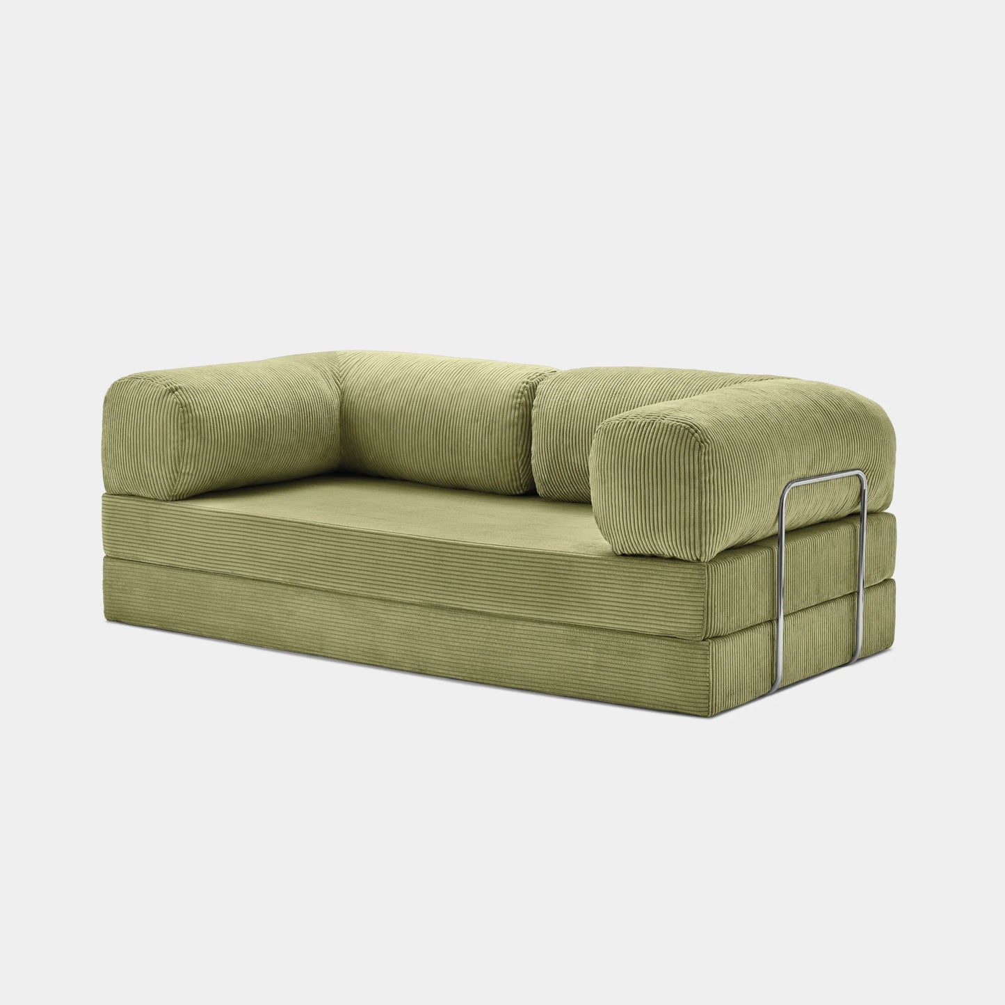CANAPÉ-LIT MODERNE NUAGE OLIVE