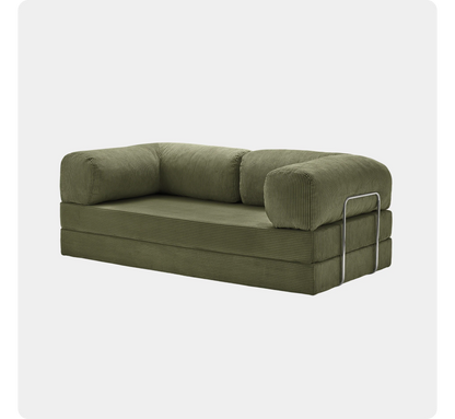 CANAPÉ-LIT MODERNE NUAGE VERT KAKI