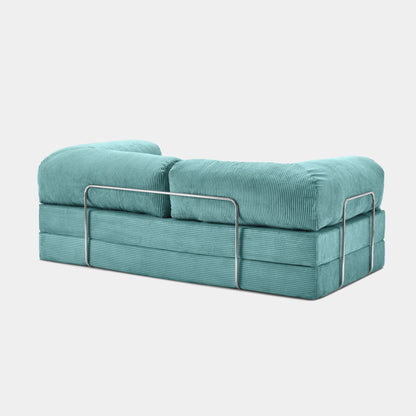 CANAPÉ-LIT MODERNE NUAGE TURQUOISE
