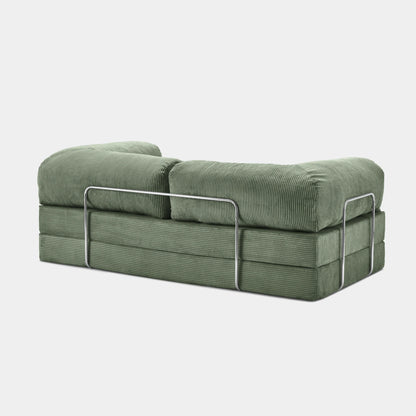 CANAPÉ-LIT MODERNE NUAGE VERT SAUGE