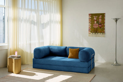 CANAPÉ-LIT MODERNE NUAGE BLEU