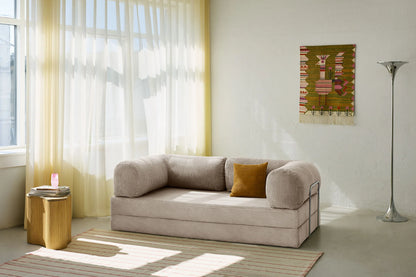 CANAPÉ-LIT MODERNE NUAGE BEIGE SABLE