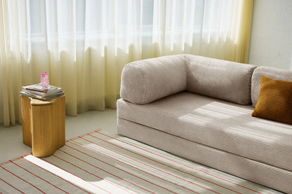CANAPÉ-LIT MODERNE NUAGE BEIGE SABLE