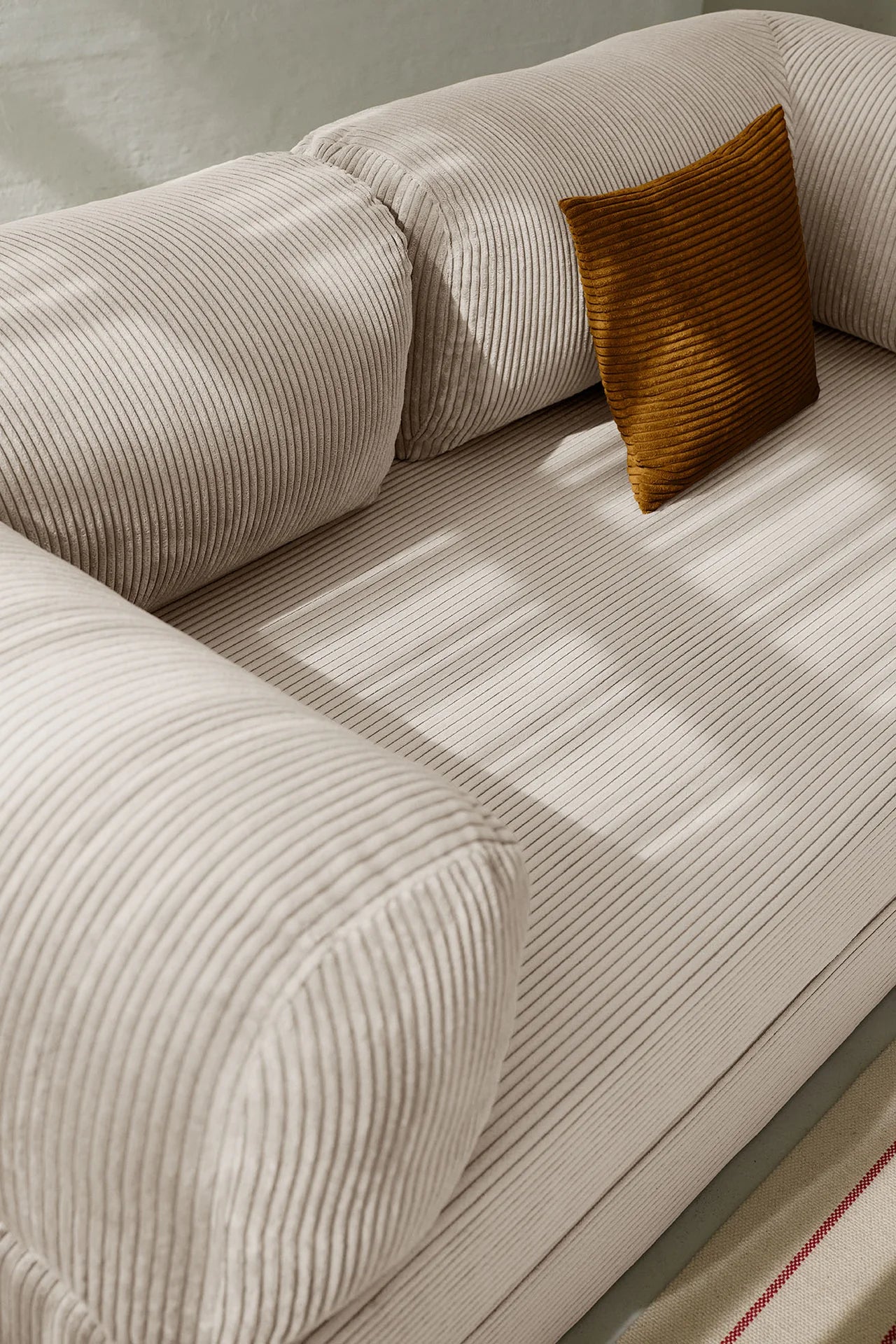 CANAPÉ-LIT MODERNE NUAGE BEIGE SABLE
