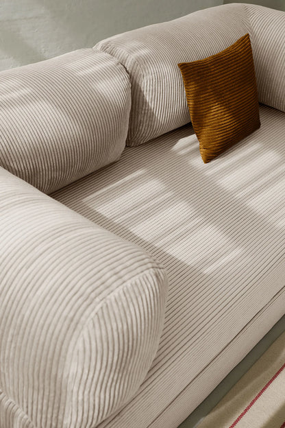 CANAPÉ-LIT MODERNE NUAGE BEIGE SABLE
