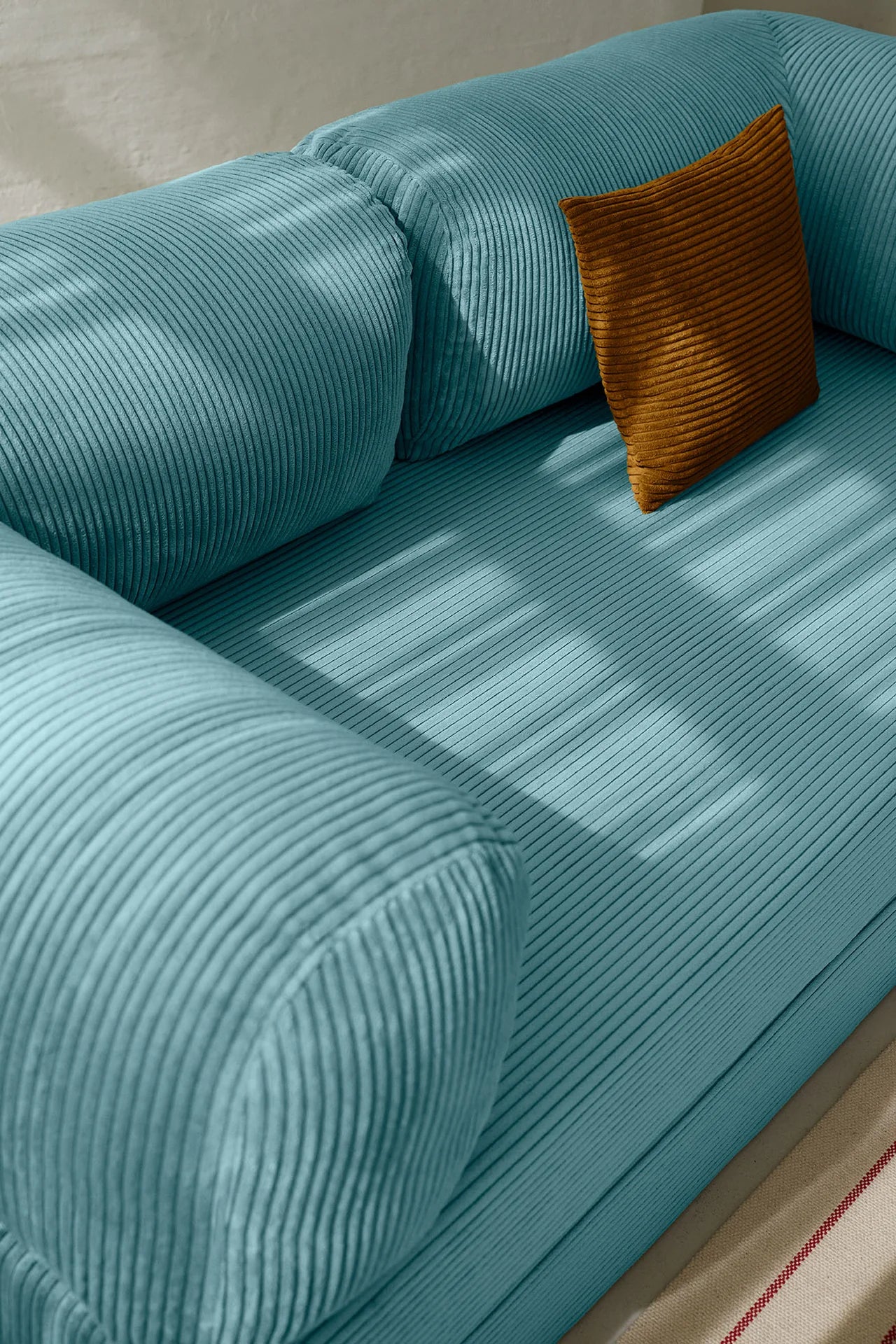 CANAPÉ-LIT MODERNE NUAGE TURQUOISE