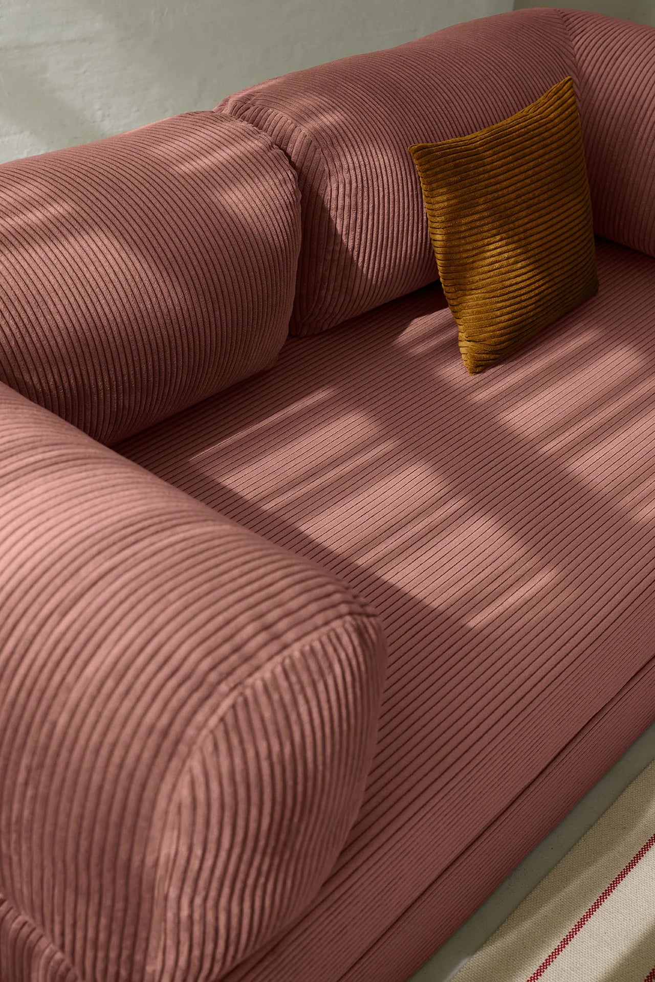CANAPÉ-LIT MODERNE NUAGE ROSE