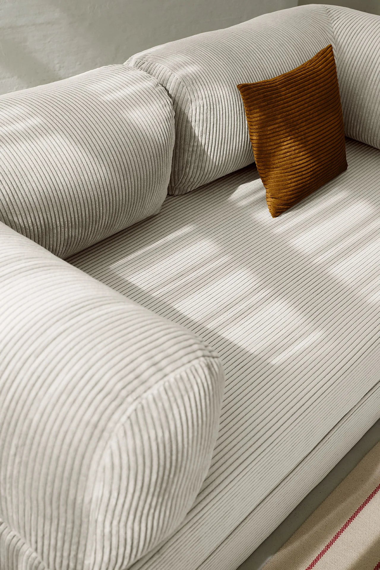 CANAPÉ-LIT MODERNE NUAGE BLANC CRÈME