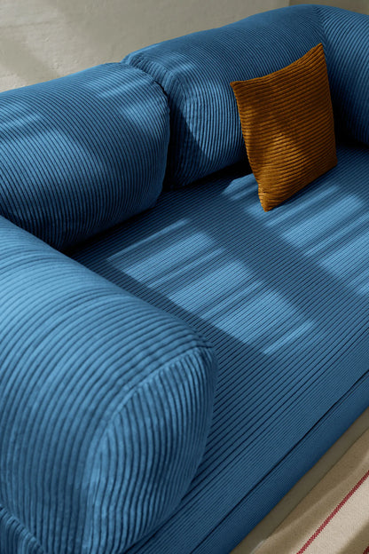 CANAPÉ-LIT MODERNE NUAGE BLEU