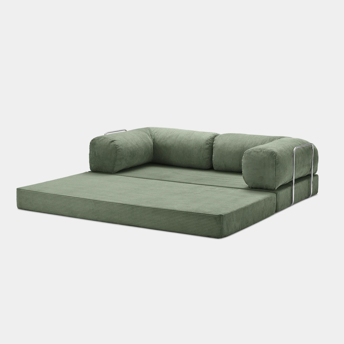 CANAPÉ-LIT MODERNE NUAGE VERT SAUGE