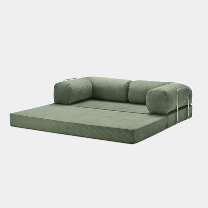 CANAPÉ-LIT MODERNE NUAGE VERT SAUGE