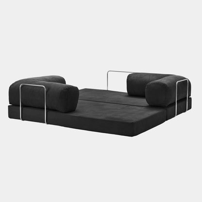 CANAPÉ-LIT MODERNE NUAGE NOIR